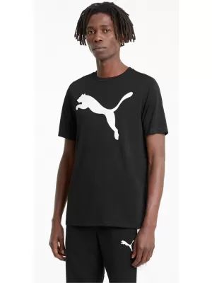Moška majica s kratkimi rokavi PUMA ACTIVE BIG LOGO TEE 586724-01 ČRNA