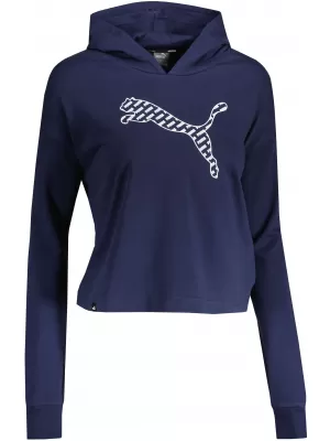 Ženski pulover PUMA POWER SUMMER GRAPHIC HOODIE TR 848402-06 MODRA