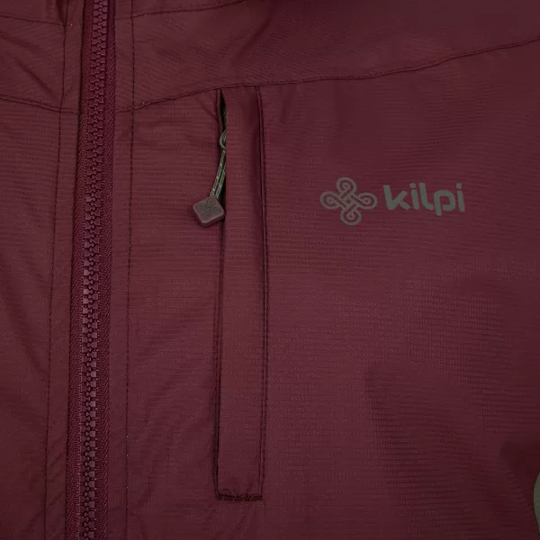  Moška jakna KILPI SONNA-M RM0102KI TEMNO RDEČA 