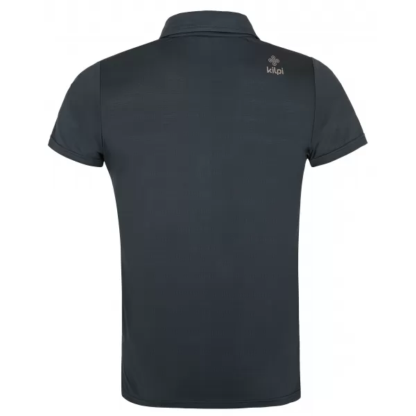  Moška majica s kratkimi rokavi z ovratnikom KILPI GIVRY-M RM0304KI SIVA 
