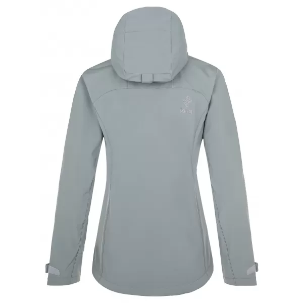  Ženska softshell jakna KILPI RAVIA-W RL0111KI TEMNO SIVA 