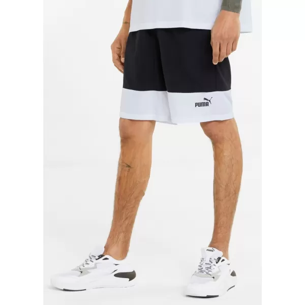  Moške kratke hlače PUMA POWER COLORBLOCK WOVEN SHORTS 9 848819-01 ČRNA 