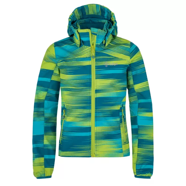  Fantovska softshell jakna KILPI RAVIO-J RJ0500KI TURKIZNA 