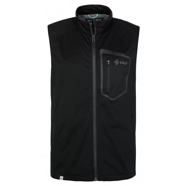  Moški softshell telovnik KILPI RIELLO-M RM0106KI ČRNA 