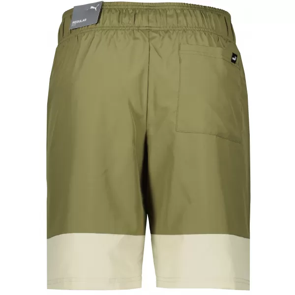  Moške kratke hlače PUMA POWER COLORBLOCK WOVEN SHORTS 9 848819-32 ZELENA 