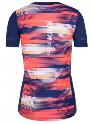 Ženski kolesarski dres KILPI MOATE-W RL0325KI TEMNO MODRA