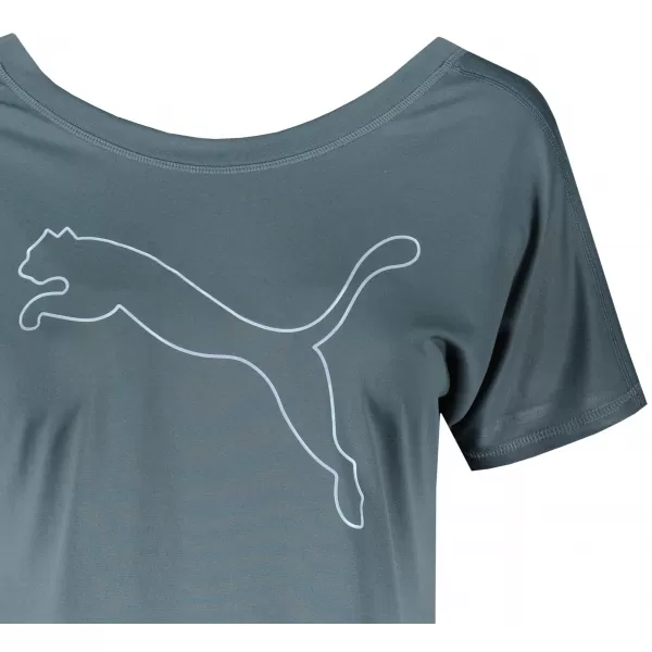  Ženska majica s kratkimi rokavi PUMA TRAIN FAVORITE JERSEY CAT TEE 520260-42 SIVA 