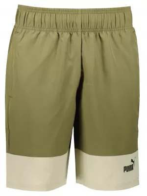 Moške kratke hlače PUMA POWER COLORBLOCK WOVEN SHORTS 9 848819-32 ZELENA