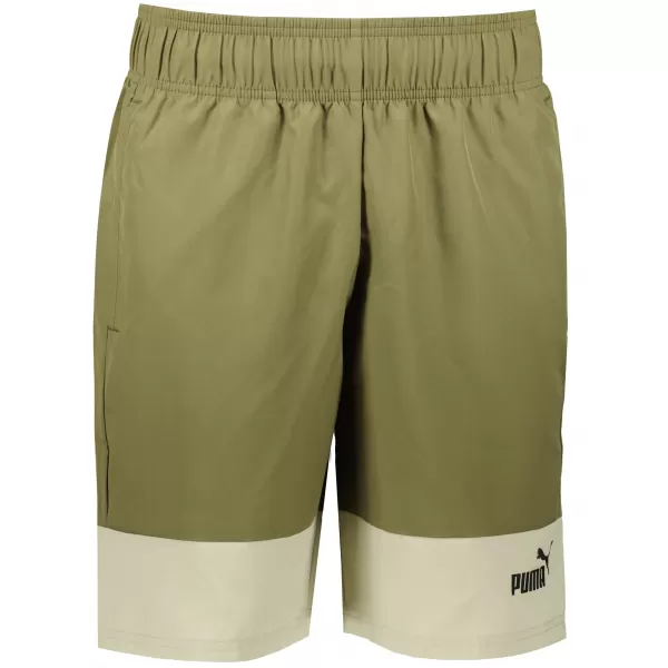  Moške kratke hlače PUMA POWER COLORBLOCK WOVEN SHORTS 9 848819-32 ZELENA 