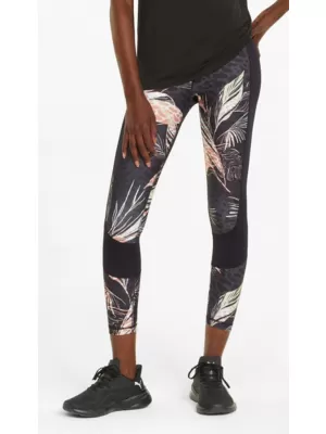 Ženske pajkice PUMA TRAIN AOP EVERSCULPT HIGH WAIST 7/8 TIGHT 521606-51 ČRNA