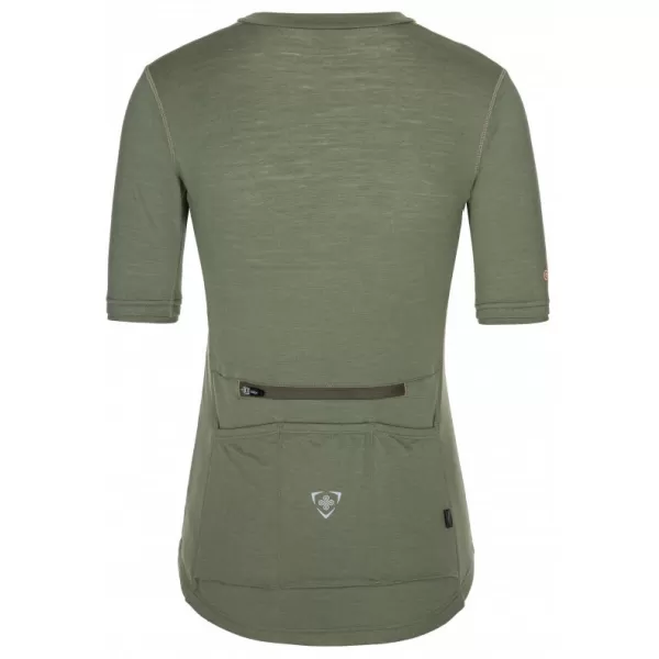  Ženski kolesarski dres KILPI MEARIL-W RL0324KI KAKI 