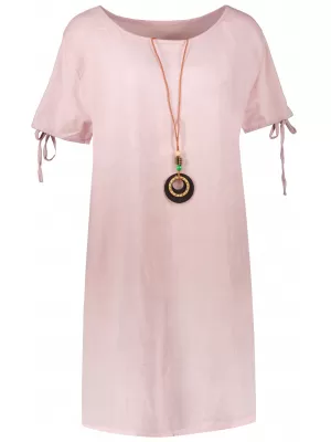 Obleka DSTREET EY2123 ROZA