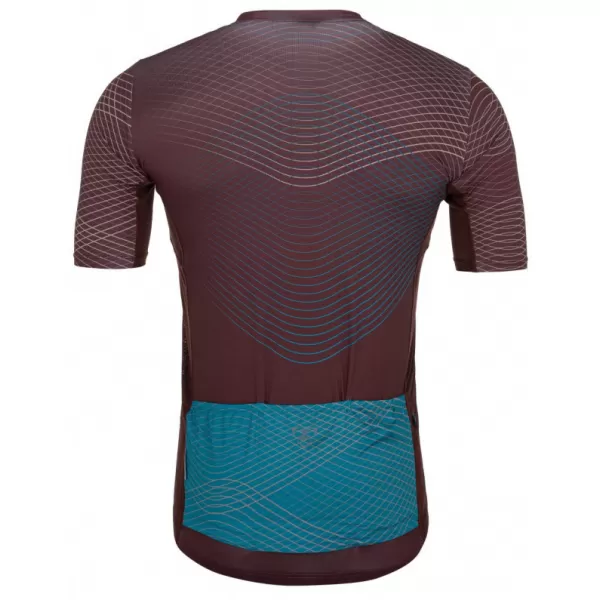  Moški kolesarski dres KILPI NERITO-M RM0310KI TEMNO RDEČA 
