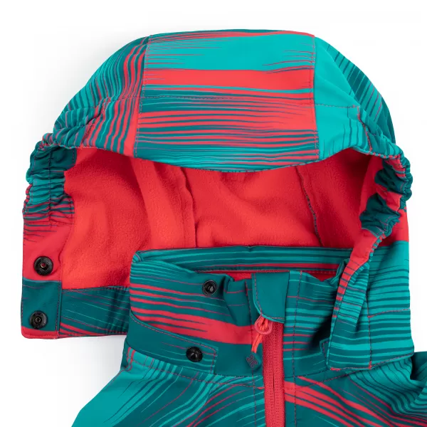  Dekliška softshell jakna KILPI RAVIA-J RJ0515KI TURKIZNA 