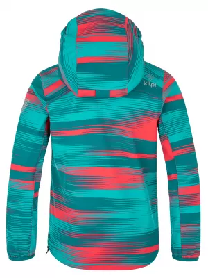 Dekliška softshell jakna KILPI RAVIA-J RJ0515KI TURKIZNA