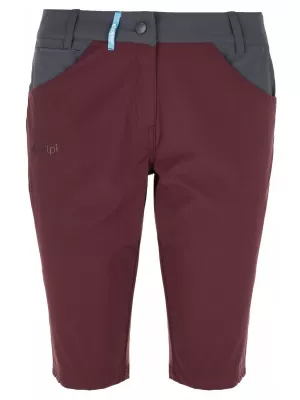 Ženske kratke hlače KILPI SYLANE-W RL0208KI TEMNO RDEČA