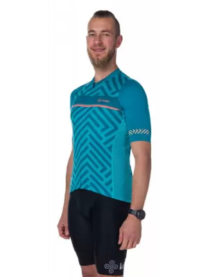Moški kolesarski dres KILPI TINO-M RM0314KI TURKIZNA