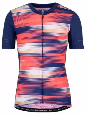 Ženski kolesarski dres KILPI MOATE-W RL0325KI TEMNO MODRA