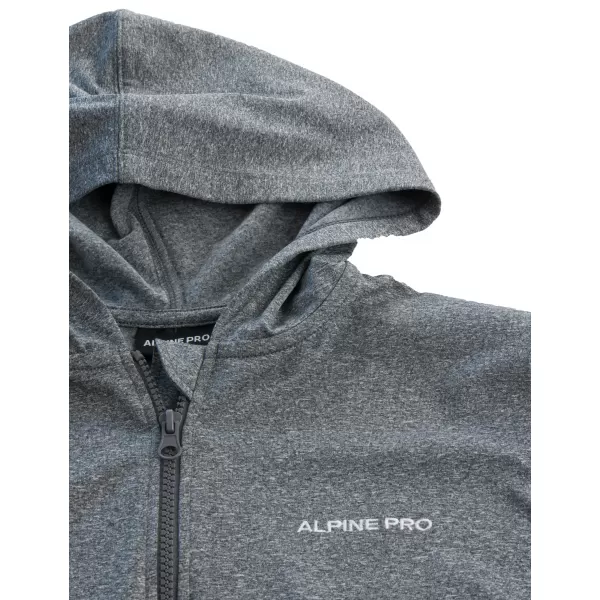  Damske trenirke ALPINE PRO AHERTA LSWX336 SVETLO SIVA 