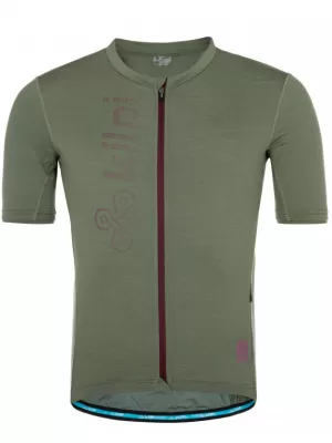 Moški kolesarski dres KILPI PETRANA-M RM0312KI KAKI