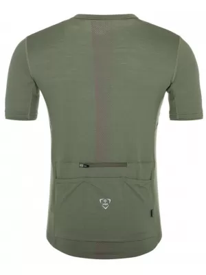 Moški kolesarski dres KILPI PETRANA-M RM0312KI KAKI