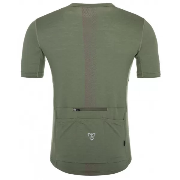  Moški kolesarski dres KILPI PETRANA-M RM0312KI KAKI 