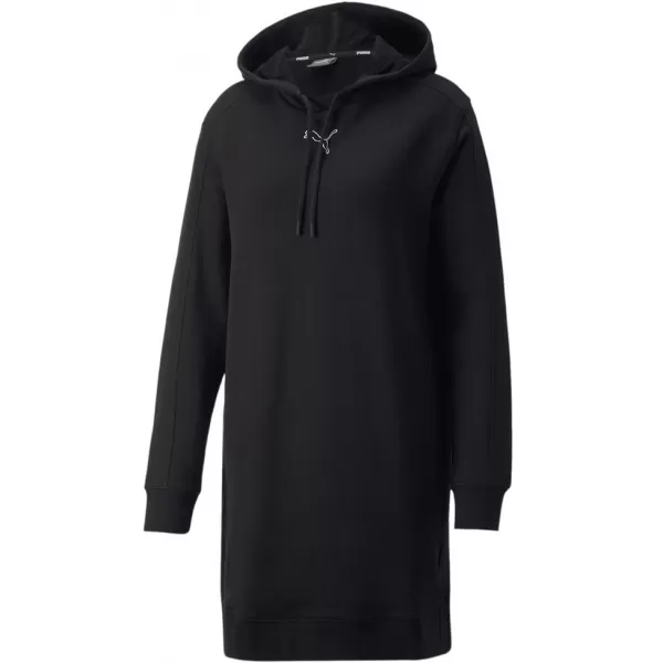 Ženski pulover PUMA HER HOODED DRESS 670817-01 ČRNA 