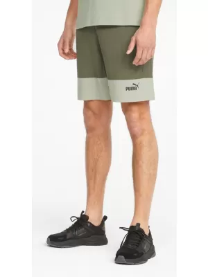 Moške kratke hlače PUMA POWER COLORBLOCK WOVEN SHORTS 9 848819-32 ZELENA