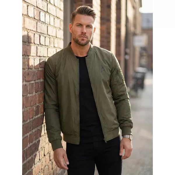  Moška bomber jakna ALTISPORT BYB/ALM002BY045 KAKI 
