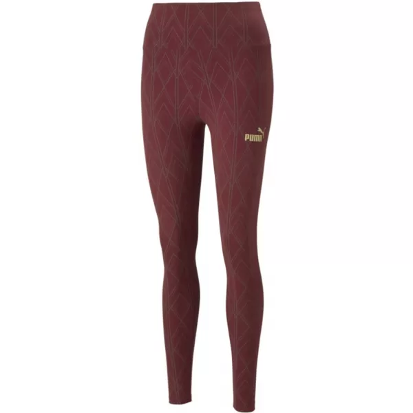  Ženske pajkice PUMA POWER DECO GLAM TIGHTS 671759-42 BORDO 