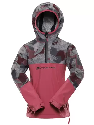 Jakna ALPINE PRO GIBBO KJCY250 BURGUND