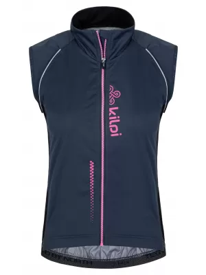Ženska softshell jakna KILPI ZAIN-W SL0122KI TEMNO MODRA