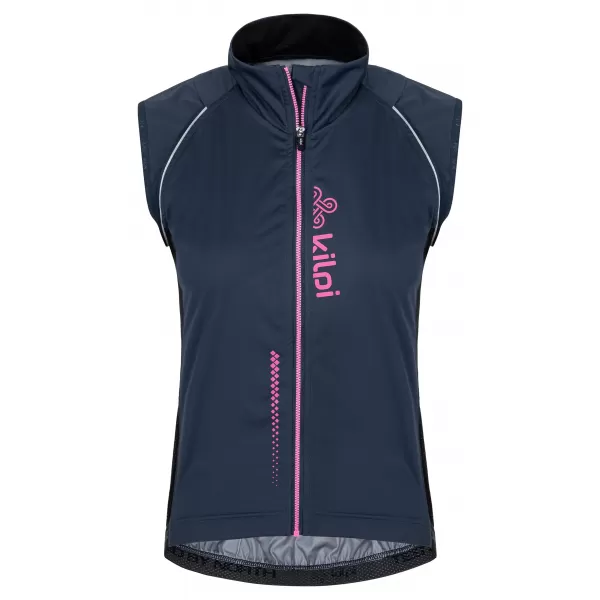  Ženska softshell jakna KILPI ZAIN-W SL0122KI TEMNO MODRA 
