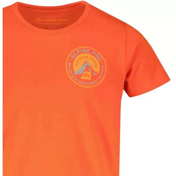  T -majica ALPINE PRO OBOTO KTSY405 ORANŽNA 