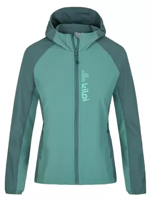 Ženska softshell jakna KILPI BALANS-W SL0121KI TEMNO ZELENA
