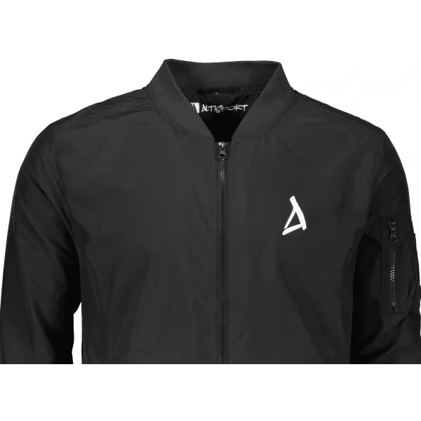  Moška bomber jakna ALTISPORT BYB/ALM002BY045 ČRNO IN BELO 