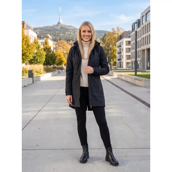  Ženski softshell plašč KIXMI ORLENA ČRNA 