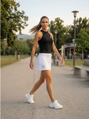 Ženski brezrokavnik ALTISPORT BYB/ALW056BY134 ČRNO IN BELO