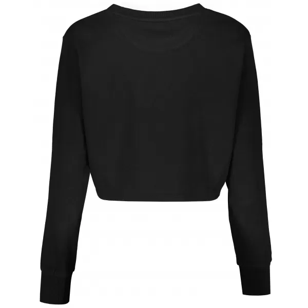  Ženski kratki top pulover ALTISPORT BYB/ALW056BY131 ČRNO ROZA 