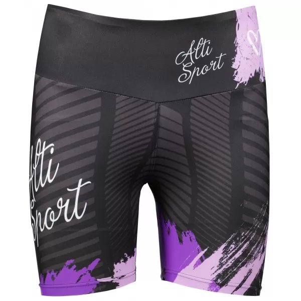  Ženske kratke premium pajkice ALTISPORT SWE/ALW01S03 VIJOLIČNA 