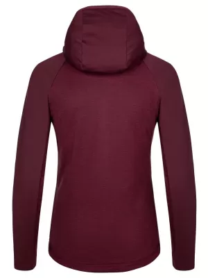 Ženski pulover KILPI LAYANA-W SL0202KI TEMNO RDEČA