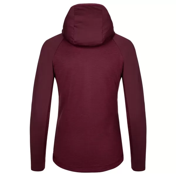 Ženski pulover KILPI LAYANA-W SL0202KI TEMNO RDEČA 