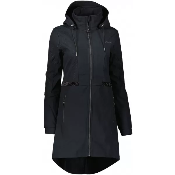  Ženski softshell plašč KIXMI ORLENA ČRNA 