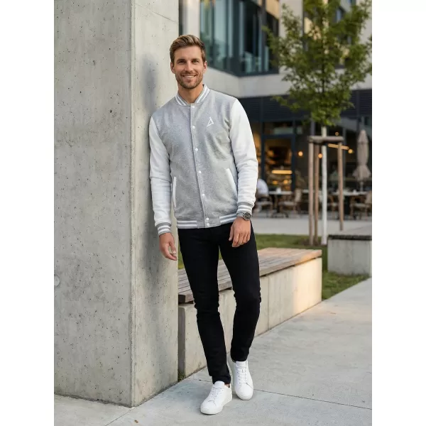  Moški pulover ALTISPORT BYB/ALM002BB004 SVETLO SIVI POUDARKI 