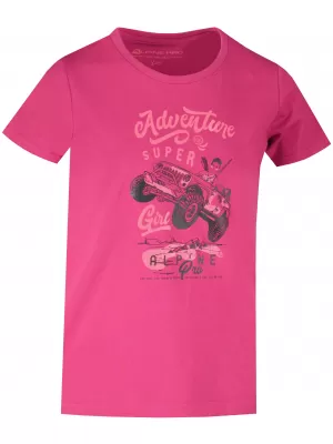 T -majica ALPINE PRO BETO KTSY404 FUCHSIA