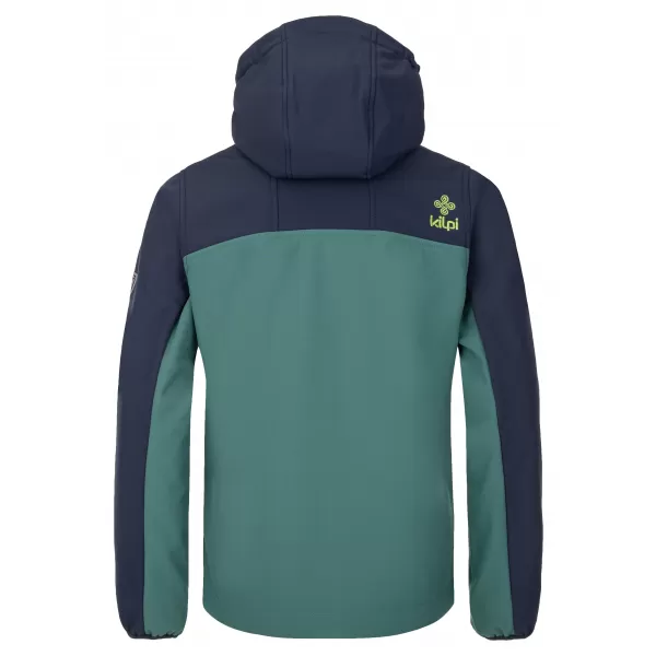  Fantovska softshell jakna KILPI RAVIO-JB SJ0105KI TEMNO ZELENA 