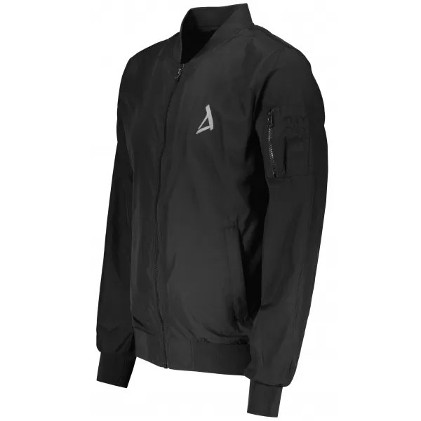  Moška bomber jakna ALTISPORT BYB/ALM002BY045 ČRNA IN SREBRNA 