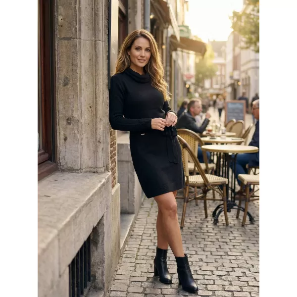  Obleka KIXMI OLIVIA ČRNA 