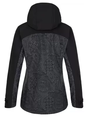 Ženska softshell jakna KILPI RAVIA-W SL0124KI TEMNO SIVA