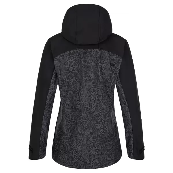  Ženska softshell jakna KILPI RAVIA-W SL0124KI TEMNO SIVA 